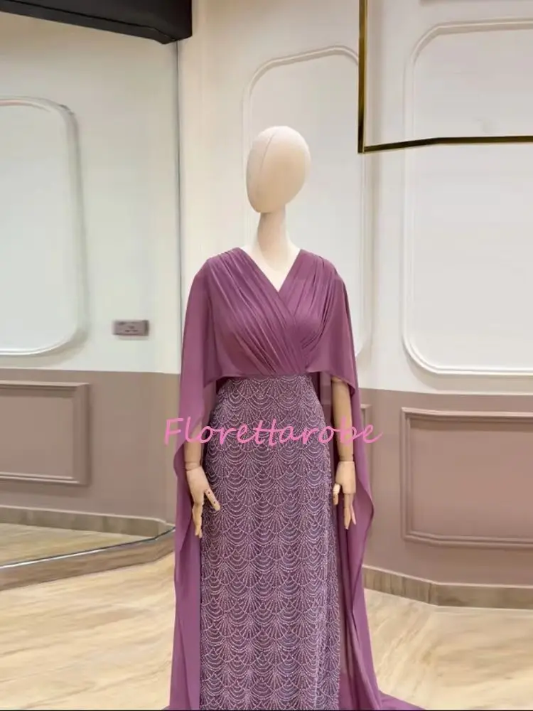 Customized Saudi Arabia V-Neck Evening Dress Beads Prom Dresses Floor Length Robes For Formal Party Gowns Vestidos De Gala
Customized Saudi Arabia V-Neck Evening Dress Beads Prom Dresses Floor Length Robes For Formal Party Gowns Vestidos De Gala