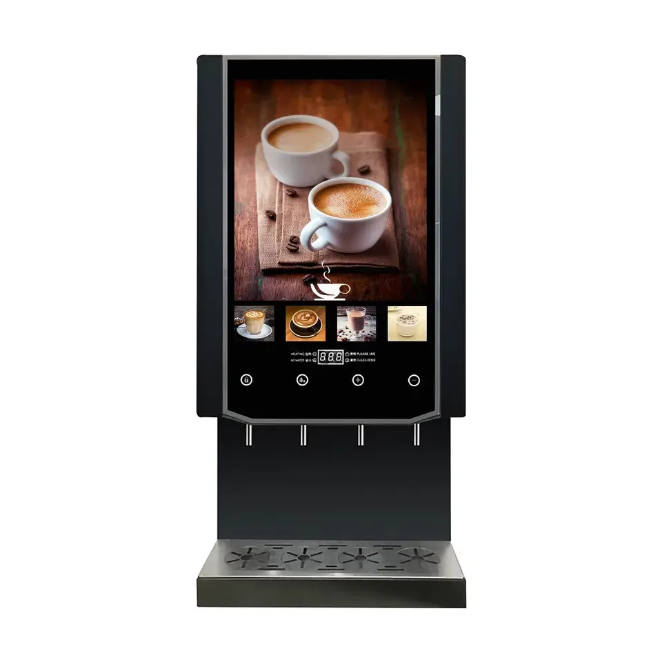 Outdoor 4 Drinks Instant Commercial Espresso Coffee Vending Machine
Outdoor 4 Drinks Instant Commercial Espresso Coffee Vending Machine