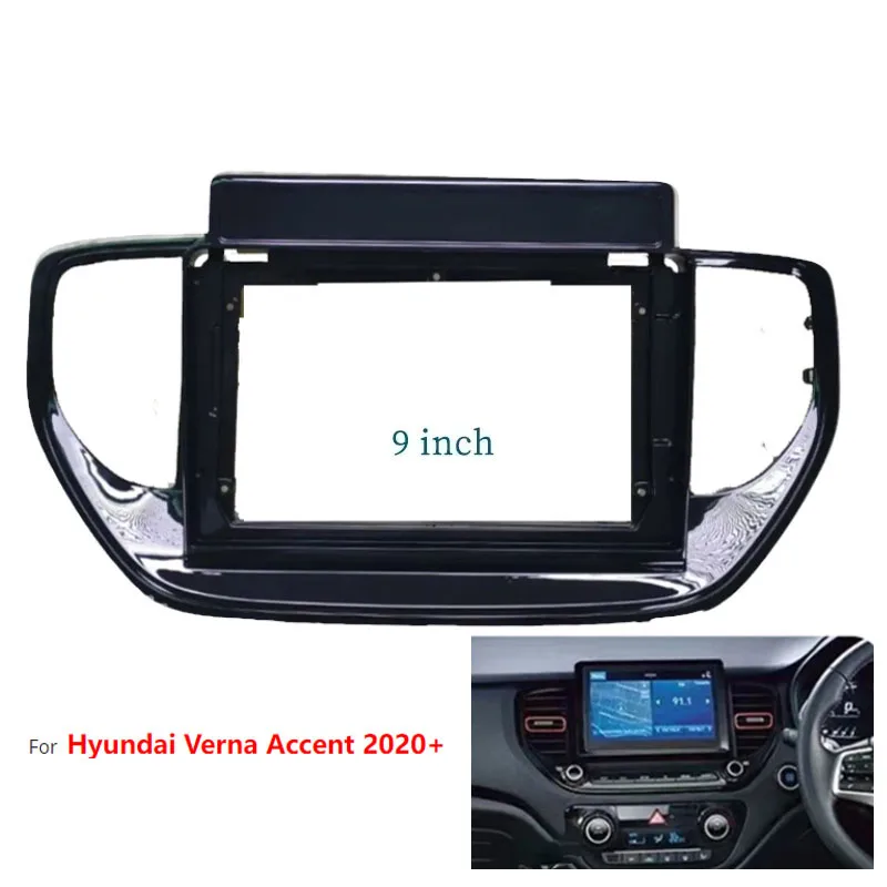 9 Inch Car Frame Fascia Adapter For Hyundai Verna 2021 Dash Fitting Panel Kit
9 Inch Car Frame Fascia Adapter For Hyundai Verna 2021 Dash Fitting Panel Kit