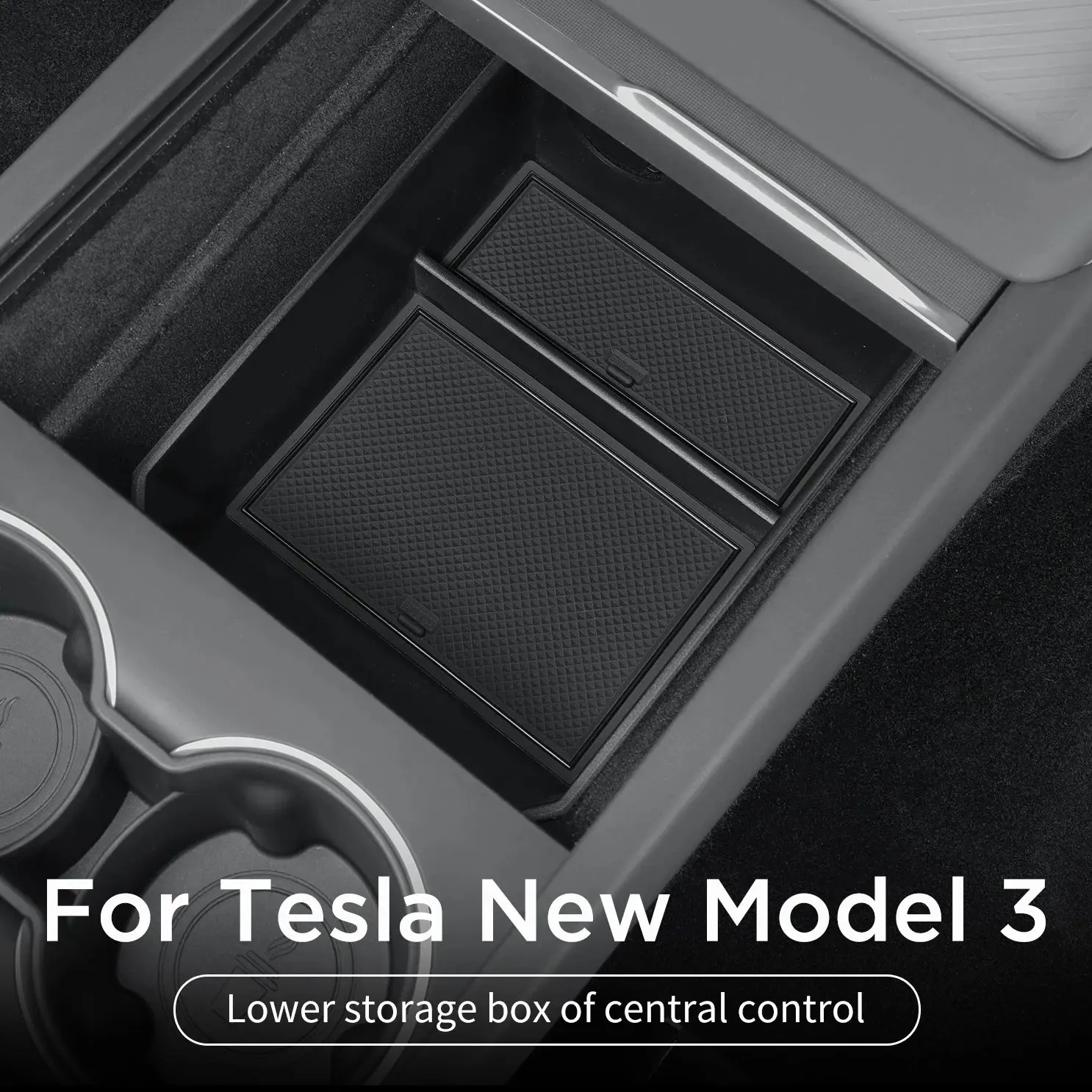 for Tesla Model 3 Highland 2024 Central Console Storage Box Lower layer Tray Tidying Car Accessories
for Tesla Model 3 Highland 2024 Central Console Storage Box Lower layer Tray Tidying Car Accessories
