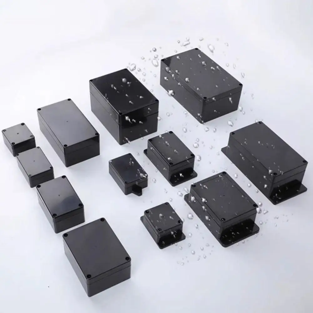 ABS Plastic DIY Housing Instrument Electronic Project Box Waterproof Three Layers Electric Supplies Black
ABS Plastic DIY Housing Instrument Electronic Project Box Waterproof Three Layers Electric Supplies Black
