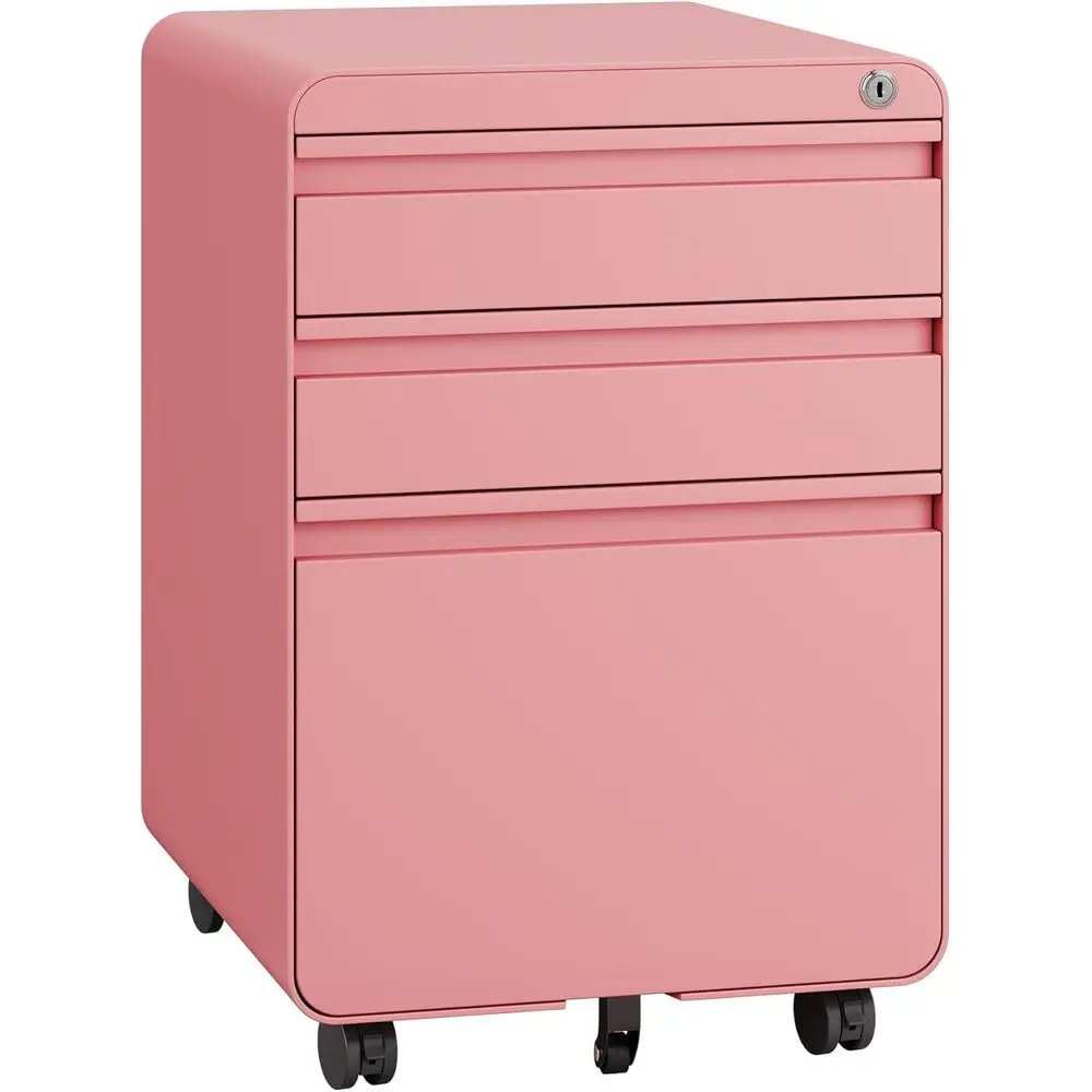 Under Desk Storage Cabinet with Lock on Wheels, Letter/Legal Size, Fully Assembled, Compact Veal Metal Rolling File Cabinet for
Under Desk Storage Cabinet with Lock on Wheels, Letter/Legal Size, Fully Assembled, Compact Veal Metal Rolling File Cabinet for