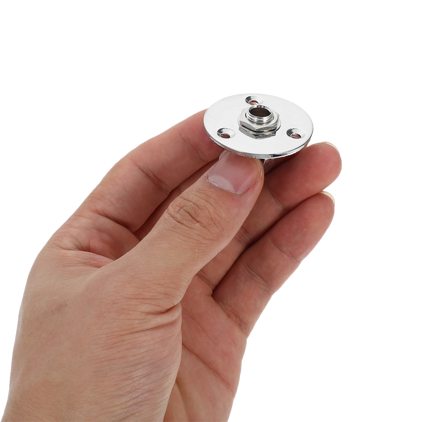 1 4 Inch 6.35mm Guitar Jack Socket Plated Pickup Output Input Plug Plate Screws Set for Electric Guitar Bass Iron
1 4 Inch 6.35mm Guitar Jack Socket Plated Pickup Output Input Plug Plate Screws Set for Electric Guitar Bass Iron