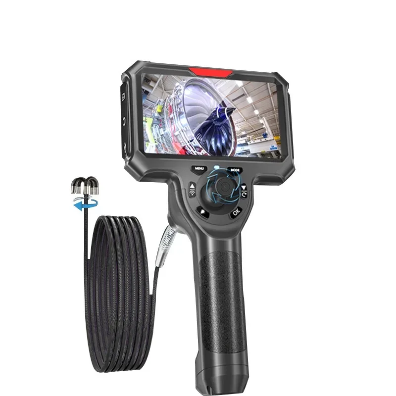 Industrial Endoscope Universal Remote Rod 360 Degree Handheld Portable Screen Detector 6mm Pipe Camera
Industrial Endoscope Universal Remote Rod 360 Degree Handheld Portable Screen Detector 6mm Pipe Camera