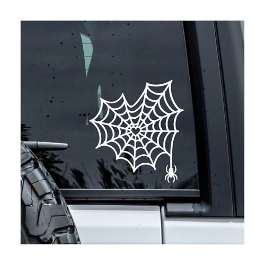 Spiderweb Decal, Aesthetic Animal Car Window Decals, 6 Inches UV DTF Tranfer Car Stickers, Funny Halloween Weatherproof Car Tru
Spiderweb Decal, Aesthetic Animal Car Window Decals, 6 Inches UV DTF Tranfer Car Stickers, Funny Halloween Weatherproof Car Tru