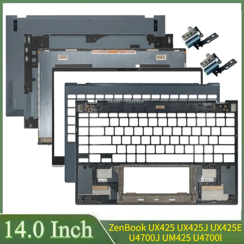 14 "зеленый для ZenBook UX425 UX425J UX425E U4700J UM425 U4700l ЖК-задняя крышка, передняя панель, петли, подставка для рук, нижние петли корпуса
14 "зеленый для ZenBook UX425 UX425J UX425E U4700J UM425 U4700l ЖК-задняя крышка, передняя панель, петли, подставка для рук, нижние петли корпуса