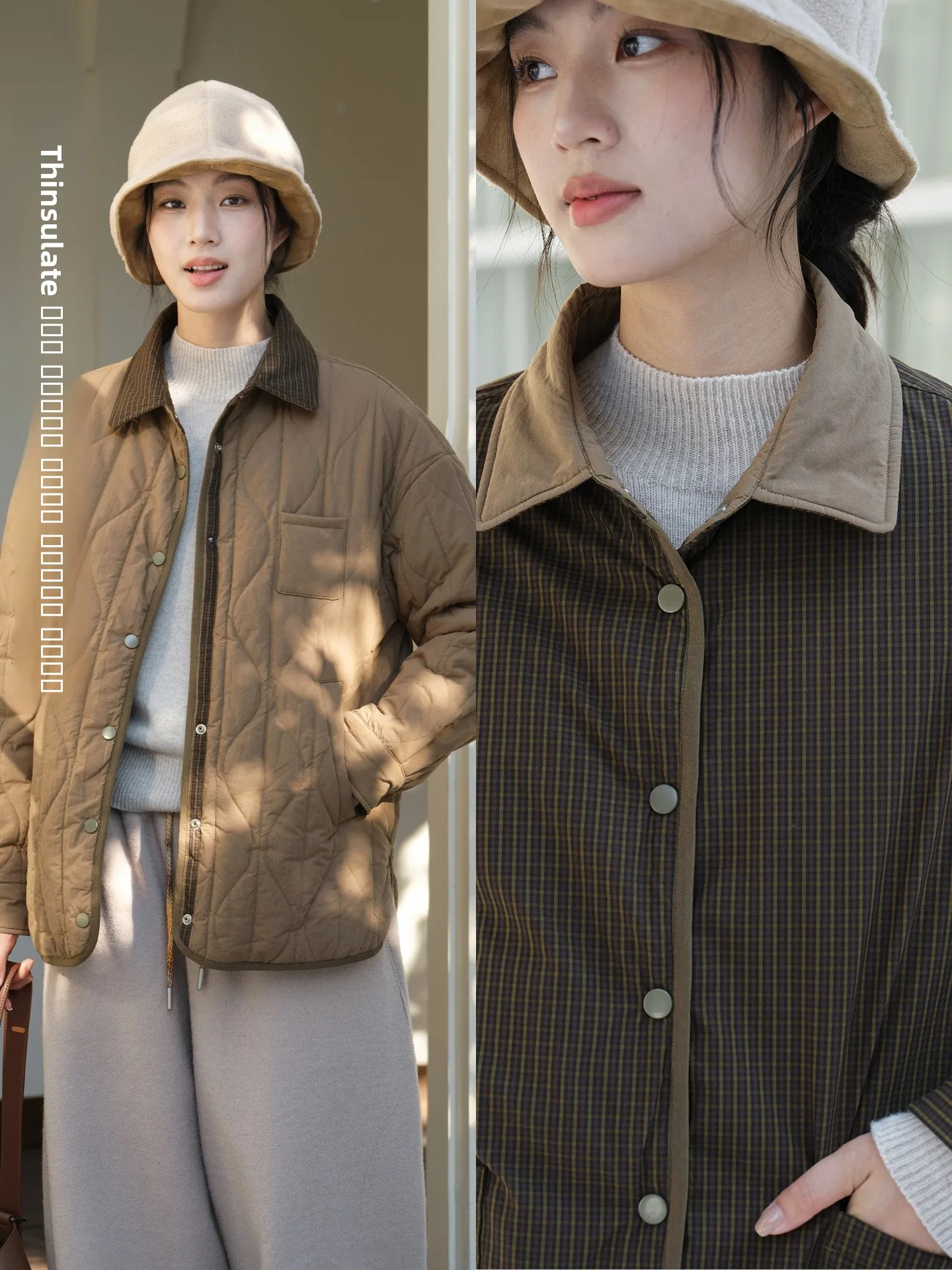 Двусторонняя теплая хлопковая куртка-жакет для осени и зимы, с воротником, на одной пуговице, чистый хлопок...
Двусторонняя теплая хлопковая куртка-жакет для осени и зимы, с воротником, на одной пуговице, чистый хлопок...