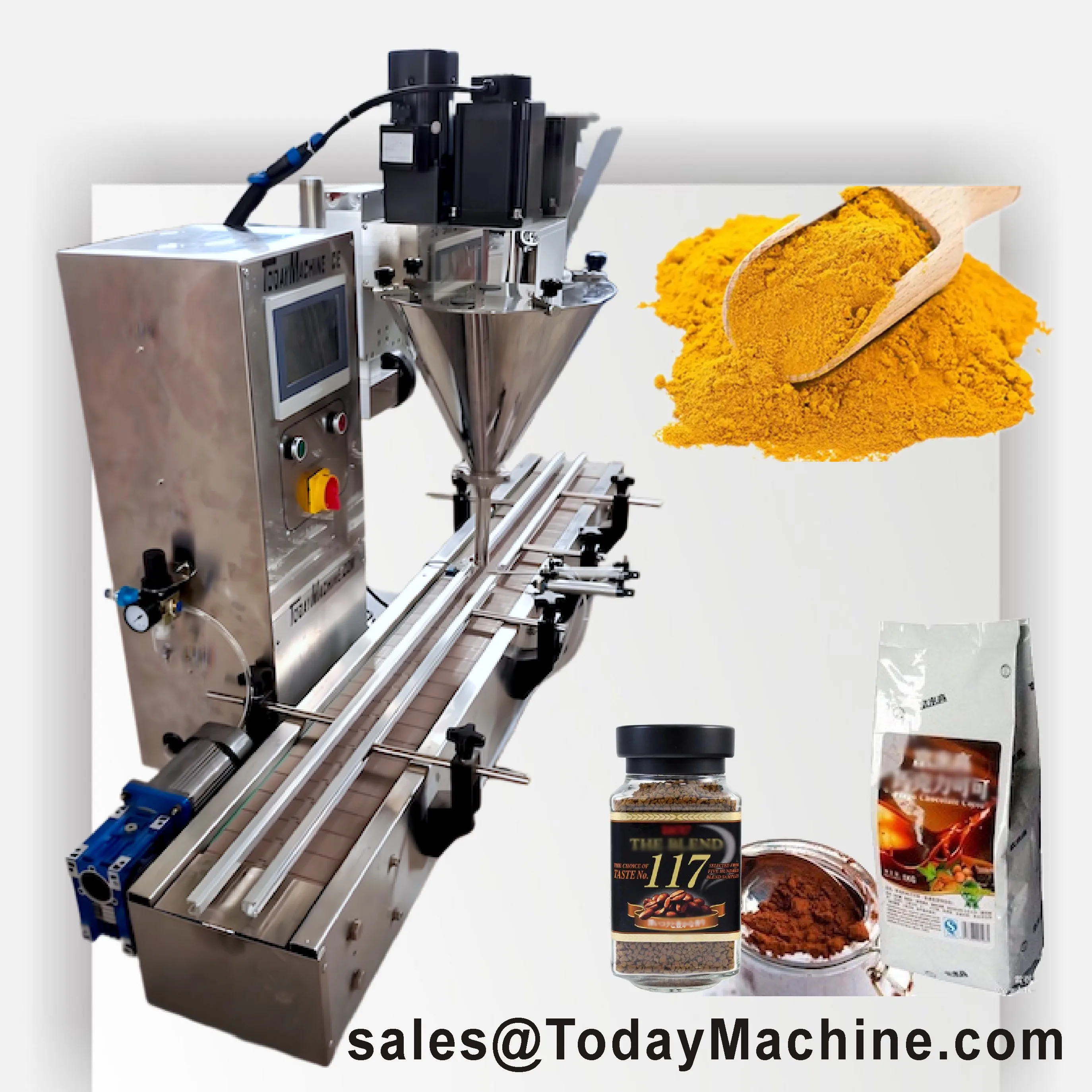 China Best Selling Automatic Auger Filling Machine Rifu Auger Filler Packing Machine