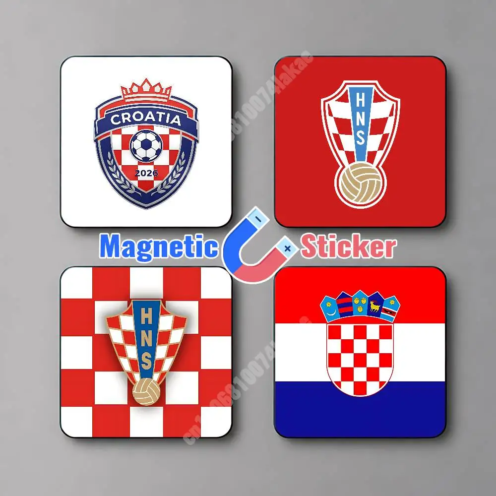 Croatia Football 2026 Hrvatska Soccer Magnetic Sticker Removable Fridge Decal for Metal Surfaces Magnet Label
Croatia Football 2026 Hrvatska Soccer Magnetic Sticker Removable Fridge Decal for Metal Surfaces Magnet Label