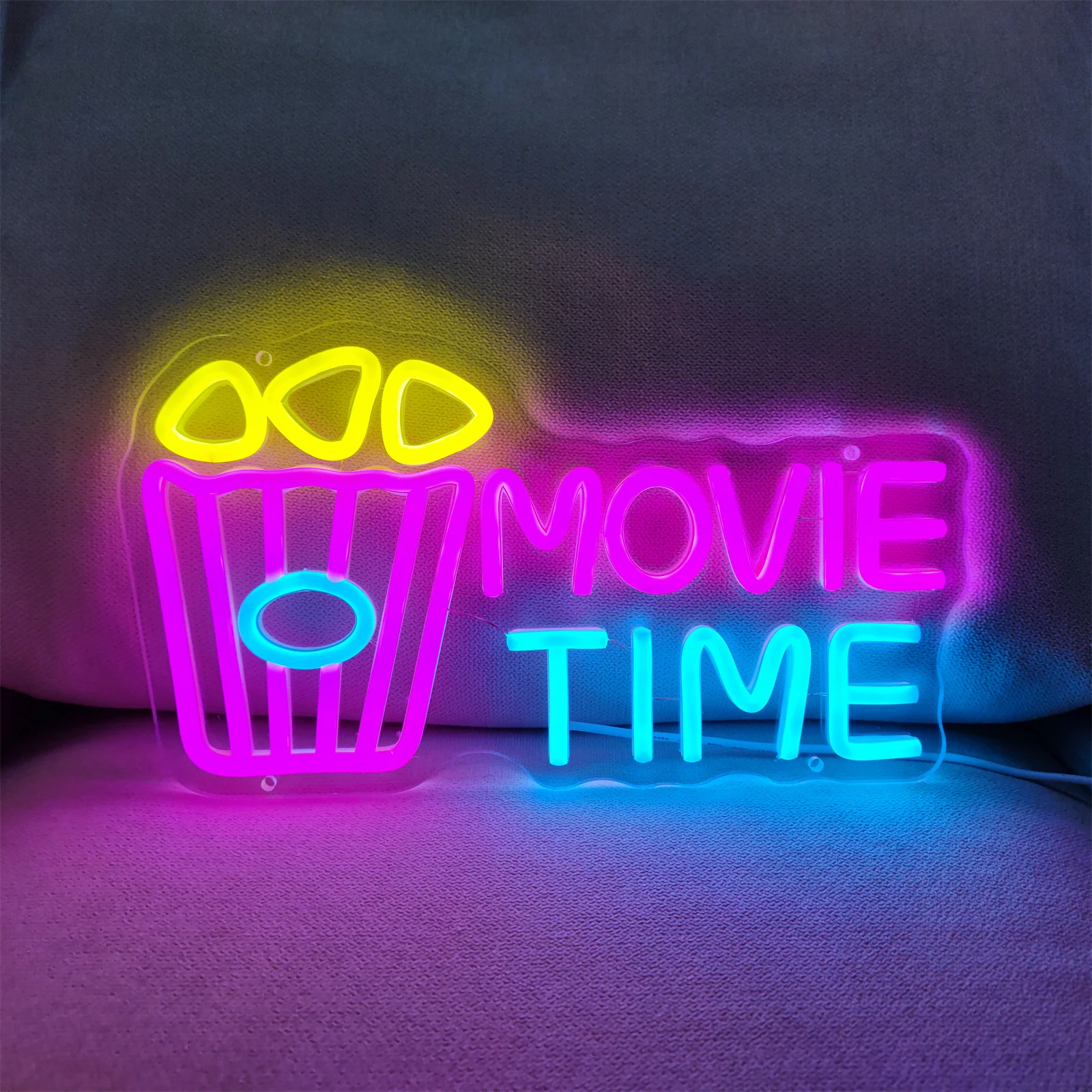 Popcorn Box Neon Sign Movie Night Cinema LED Neon Sign For Wall Decoration Movie Time Home Theater Decoration Birthday Gift
Popcorn Box Neon Sign Movie Night Cinema LED Neon Sign For Wall Decoration Movie Time Home Theater Decoration Birthday Gift