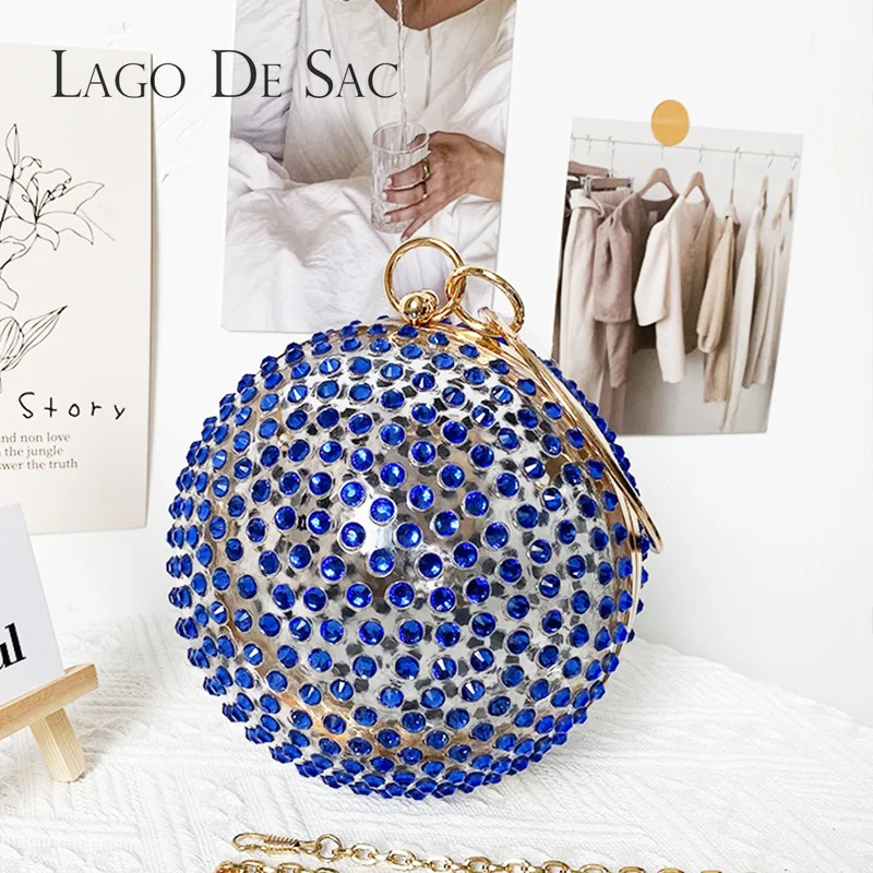 Women Crystal Ball Shaped Party Wedding Purse Women Bling Transparent Evening Clutches Female Handbags
Women Crystal Ball Shaped Party Wedding Purse Women Bling Transparent Evening Clutches Female Handbags