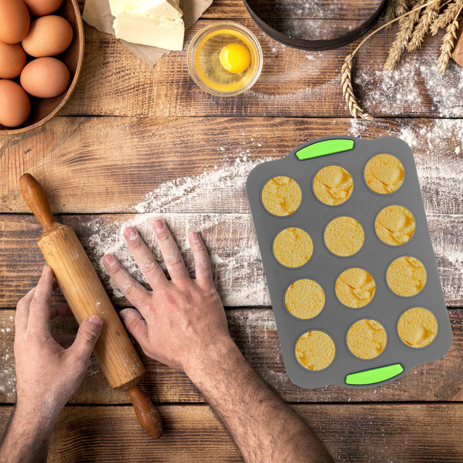 Multi-Grid Muffin Cupcake Bake Mold Non-Stick Carbon Steel Kitchen Baking Tool Heat Resistant DIY Cake Making
Multi-Grid Muffin Cupcake Bake Mold Non-Stick Carbon Steel Kitchen Baking Tool Heat Resistant DIY Cake Making