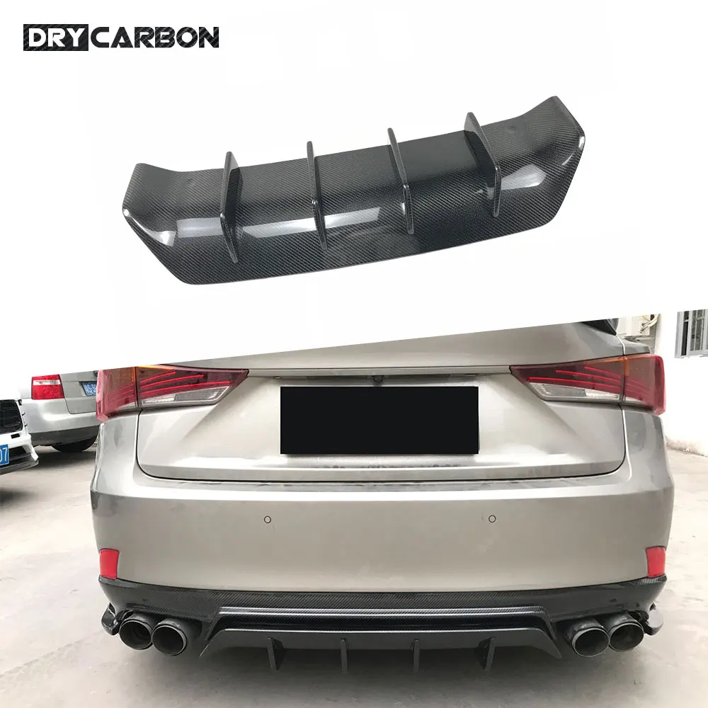 Carbon Fiber FRP Black Rear Lip Diffuser Bumper Protector for LEXUS IS300 IS350 IS F Sport Sedan 4 Door 2017-2018 Bumper
Carbon Fiber FRP Black Rear Lip Diffuser Bumper Protector for LEXUS IS300 IS350 IS F Sport Sedan 4 Door 2017-2018 Bumper
