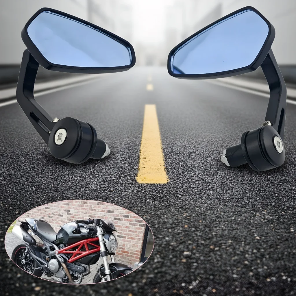 1 Pair Motorcycle Bike Cruiser Chopper Atv Aluminum 7/8'' 22mm Bar End Side Rear View Mirror For Bmw Ducati Aprilia Victory
1 Pair Motorcycle Bike Cruiser Chopper Atv Aluminum 7/8'' 22mm Bar End Side Rear View Mirror For Bmw Ducati Aprilia Victory