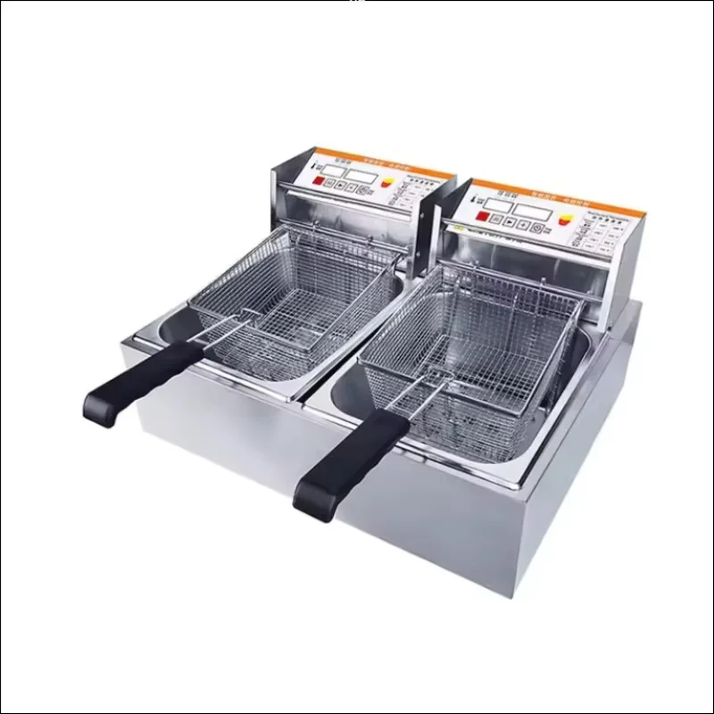 High-Power Electric Commercial Stainless Steel Large-Capacity Fryer
High-Power Electric Commercial Stainless Steel Large-Capacity Fryer