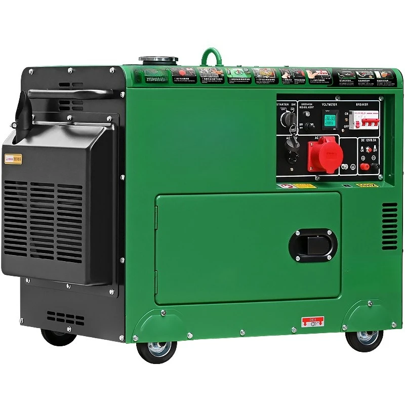 Small household 12kW three-phase 380v220V single-phase low noise
Small household 12kW three-phase 380v220V single-phase low noise