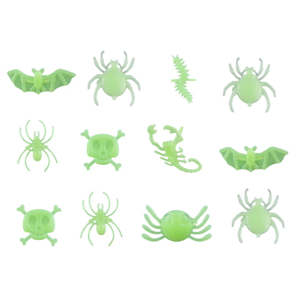 12Pcs Creative Spider Skull Ainimal Ring Plastic Toy Finger Ring for Halloween Ghost Party
12Pcs Creative Spider Skull Ainimal Ring Plastic Toy Finger Ring for Halloween Ghost Party