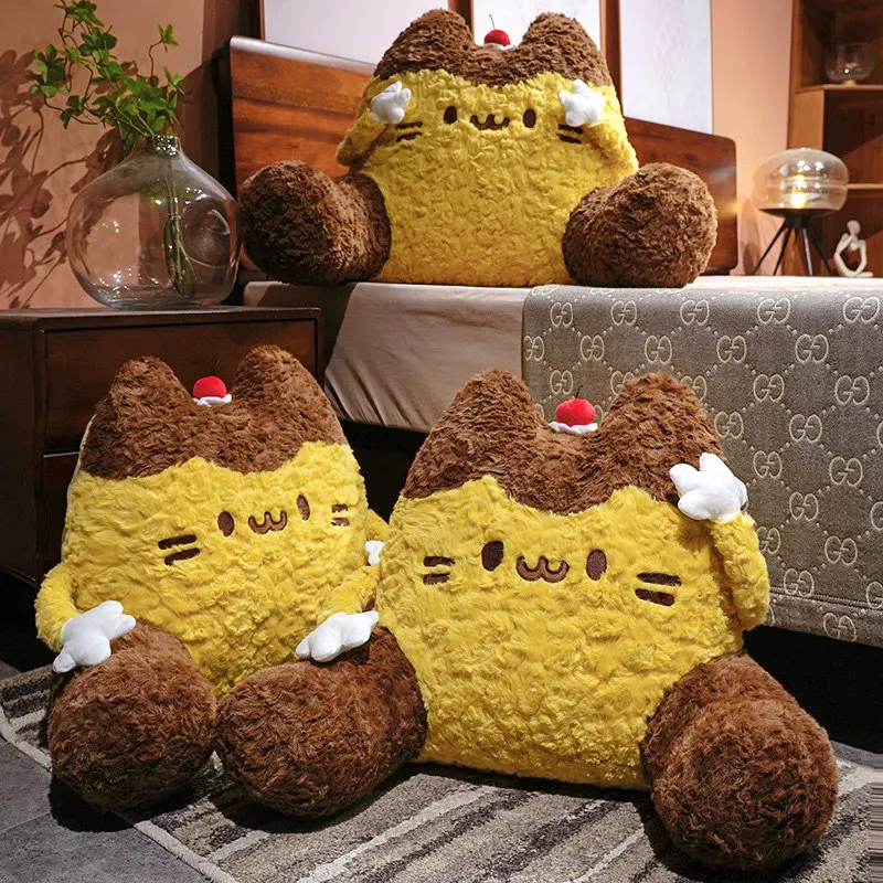 Adorable Cat Plush Bed Backrest Beige Brown With Large Feet And Cute Face Soft Stuffed Kawaii Warm Wonderful Creative
Adorable Cat Plush Bed Backrest Beige Brown With Large Feet And Cute Face Soft Stuffed Kawaii Warm Wonderful Creative