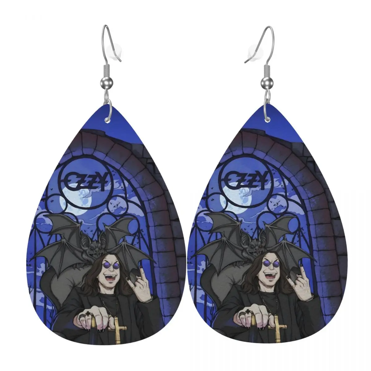 Custom Ozzy Osbourne Leather Teardrop Earrings for Women Leather Earrings Prince Of Darkness Lightweight for Parties Holidays
Custom Ozzy Osbourne Leather Teardrop Earrings for Women Leather Earrings Prince Of Darkness Lightweight for Parties Holidays
