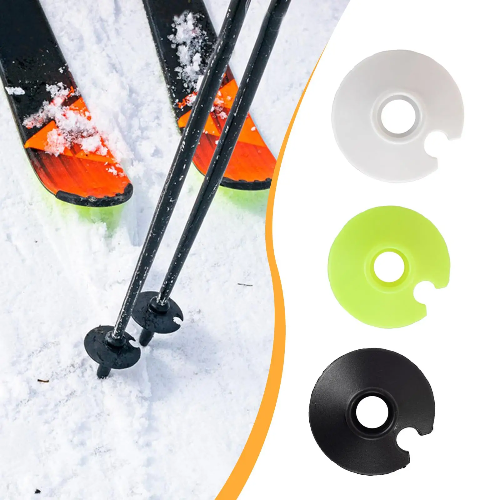 Walking Sticks Replacement Tip Protector Strong Round Basket Ski Accessory for Spare Parts for Skiing
Walking Sticks Replacement Tip Protector Strong Round Basket Ski Accessory for Spare Parts for Skiing