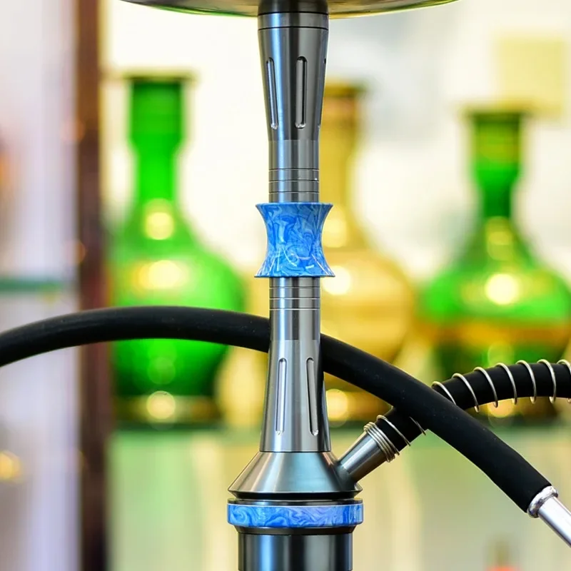 Complete Shisha Hookah Set with Glass Water Pipe and Metal Stand for Bar, Lounge, Home Use
Complete Shisha Hookah Set with Glass Water Pipe and Metal Stand for Bar, Lounge, Home Use