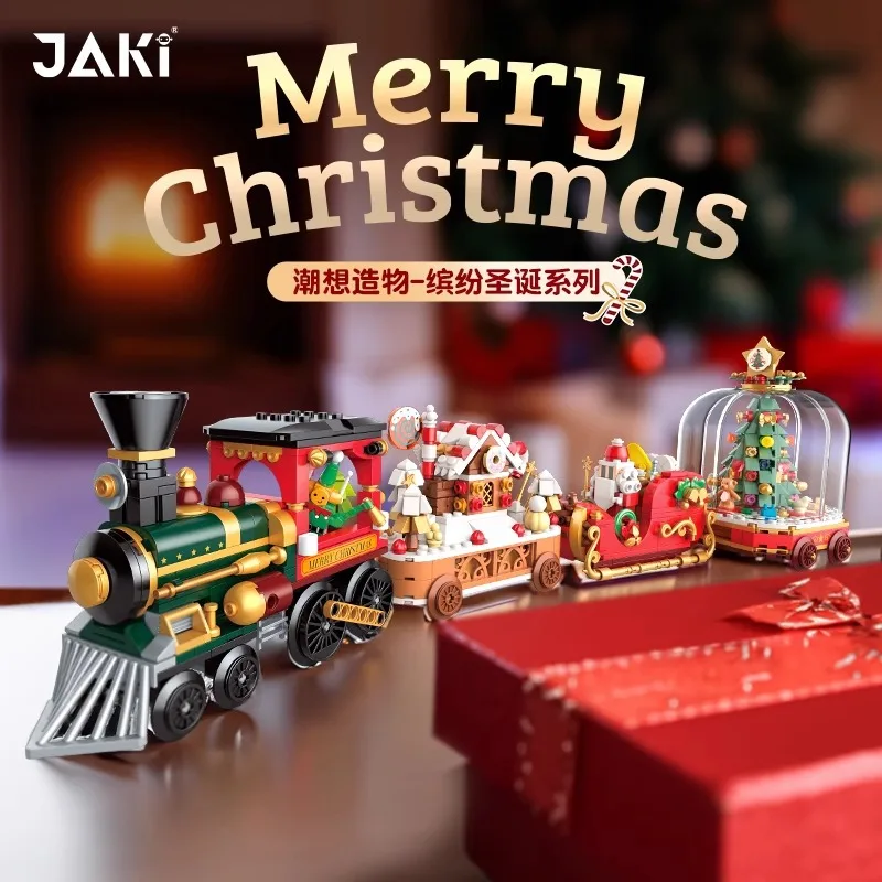 JIAKI Christmas new British style medieval train Christmas tree pumpkin car decorations building blocks toys children's gifts
JIAKI Christmas new British style medieval train Christmas tree pumpkin car decorations building blocks toys children's gifts