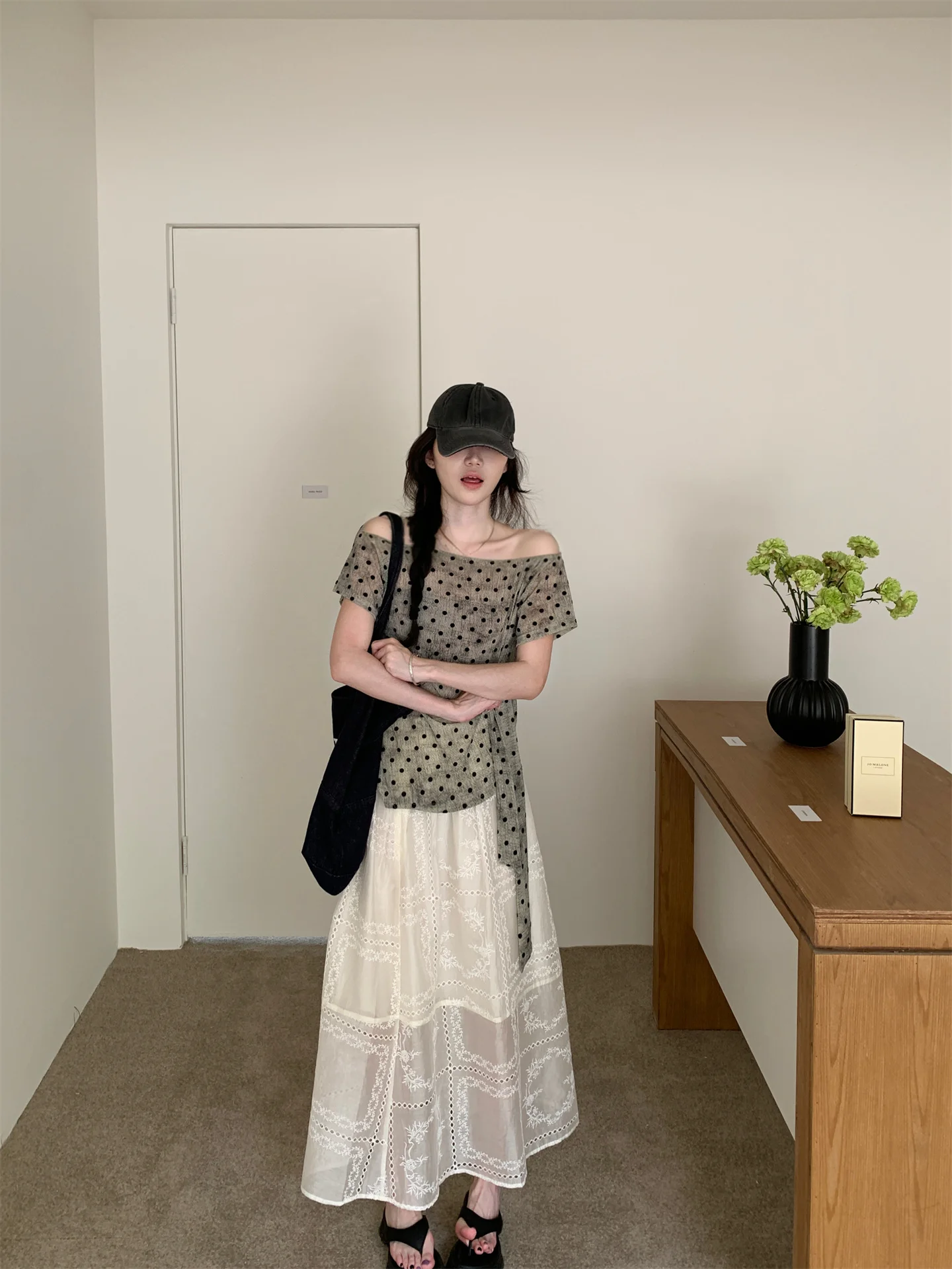 Kumikumi Design Polka Dot Asymmetrical Tie Short Sleeve T Shirt Women's Summer Slimming Versatile Chic Top
Kumikumi Design Polka Dot Asymmetrical Tie Short Sleeve T Shirt Women's Summer Slimming Versatile Chic Top