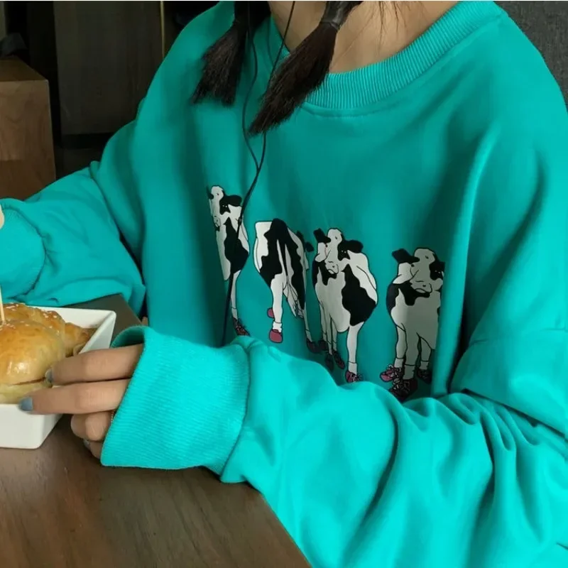 Print Hoodies Harajuku Korean Oversize Preppy Style Long Sleeve Mid Length Sweatshirts Y2k Women Sudaderas Streetwear Lake Blue
Print Hoodies Harajuku Korean Oversize Preppy Style Long Sleeve Mid Length Sweatshirts Y2k Women Sudaderas Streetwear Lake Blue