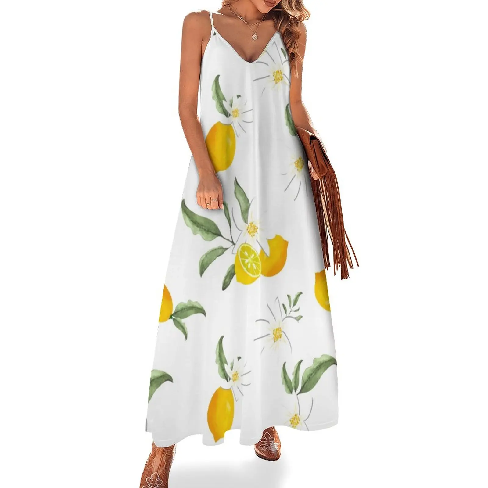 Summer, citrus Mediterranean style mosaic ,lemon fruit pattern Sleeveless Dress Bride dresses elegant dresses plus sizes
Summer, citrus Mediterranean style mosaic ,lemon fruit pattern Sleeveless Dress Bride dresses elegant dresses plus sizes