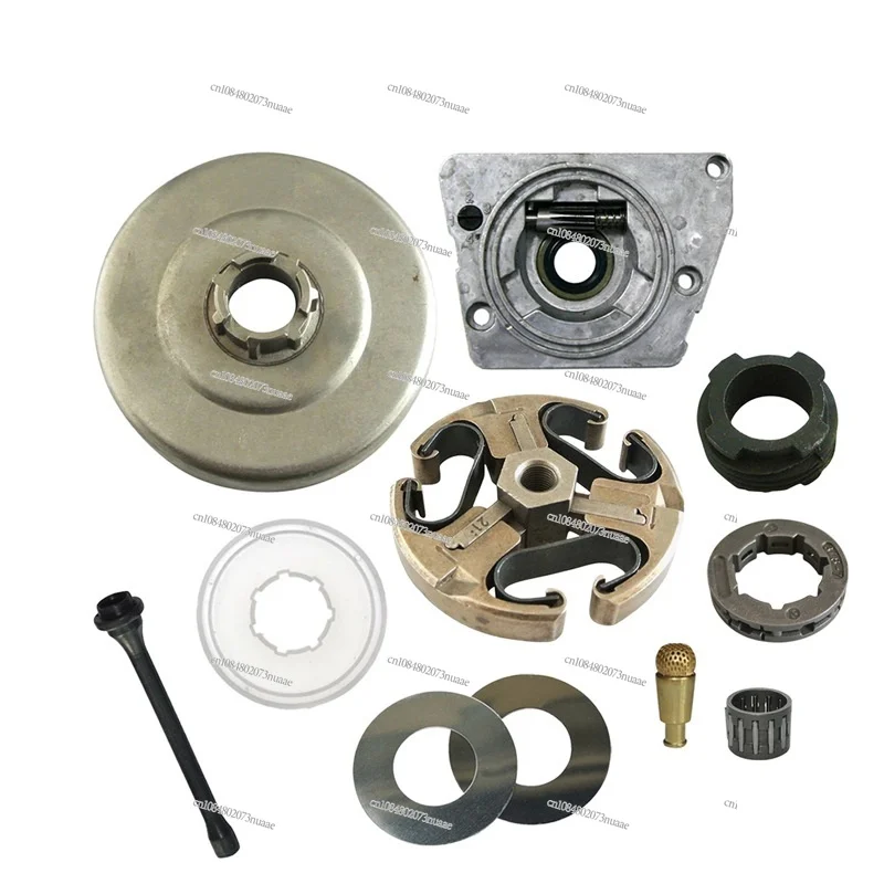 Комплект: барабан сцепления, масляный насос, звездочка, червячная передача 3/8 дюйма для бензопил HUSQVARNA 61, 66, 266, 268, 272, 272XP
Комплект: барабан сцепления, масляный насос, звездочка, червячная передача 3/8 дюйма для бензопил HUSQVARNA 61, 66, 266, 268, 272, 272XP