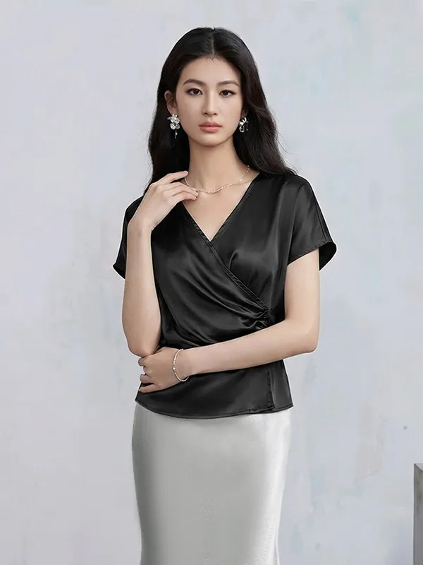 Slimming Short Sleeve Summer Outfit Women's High Waist Skirt Set 2026 New Design Fashionable Two-Piece Suit Casual Wear
Slimming Short Sleeve Summer Outfit Women's High Waist Skirt Set 2026 New Design Fashionable Two-Piece Suit Casual Wear