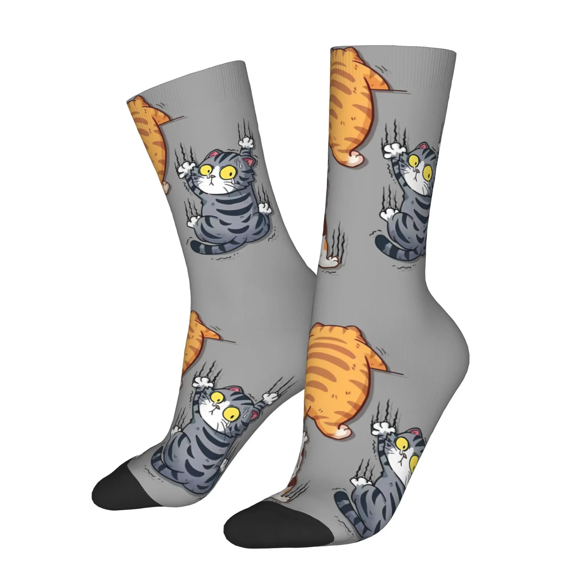 Funny Sock for Men Cat Pattern Hip Hop Harajuku Happy Quality Pattern Printed Crew Sock Seamless Gift
Funny Sock for Men Cat Pattern Hip Hop Harajuku Happy Quality Pattern Printed Crew Sock Seamless Gift