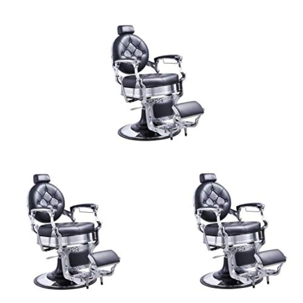 Barber Chair Heavy Duty Barbershop Chairs Vanquish Frame Faux Leather Modern Tufted Back Armrests Adjustable Headrest
Barber Chair Heavy Duty Barbershop Chairs Vanquish Frame Faux Leather Modern Tufted Back Armrests Adjustable Headrest