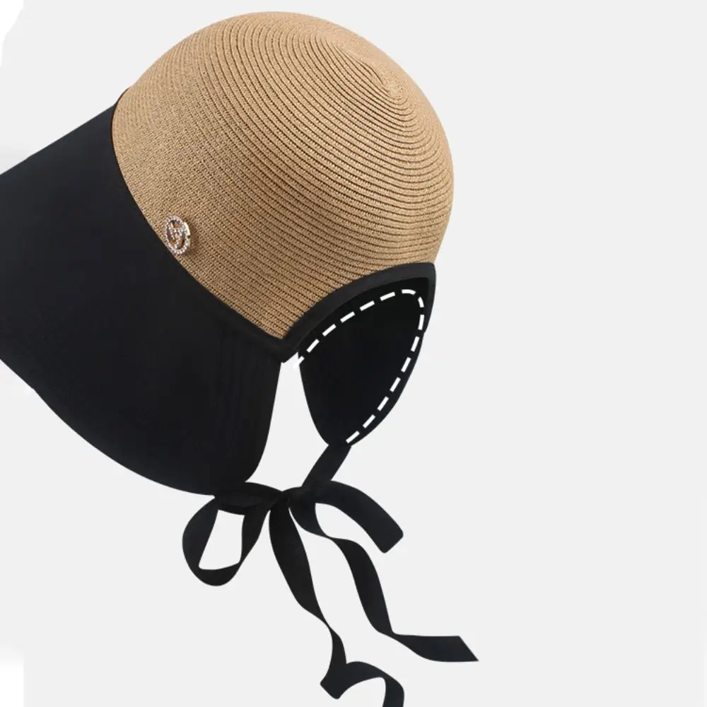 Sweet Shade Sun Caps Foldable Bucket Hat Stripe Wide Brim Sunscreen Bucket Hat Sunscreen Weave Straw Hat Girls
Sweet Shade Sun Caps Foldable Bucket Hat Stripe Wide Brim Sunscreen Bucket Hat Sunscreen Weave Straw Hat Girls