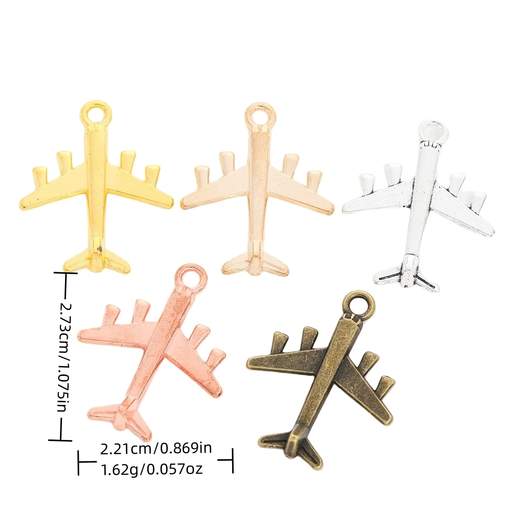 35pieces (aircraft) vintage zinc alloy charm metal pendant DIY jewelry discovery making accessories 3436
35pieces (aircraft) vintage zinc alloy charm metal pendant DIY jewelry discovery making accessories 3436