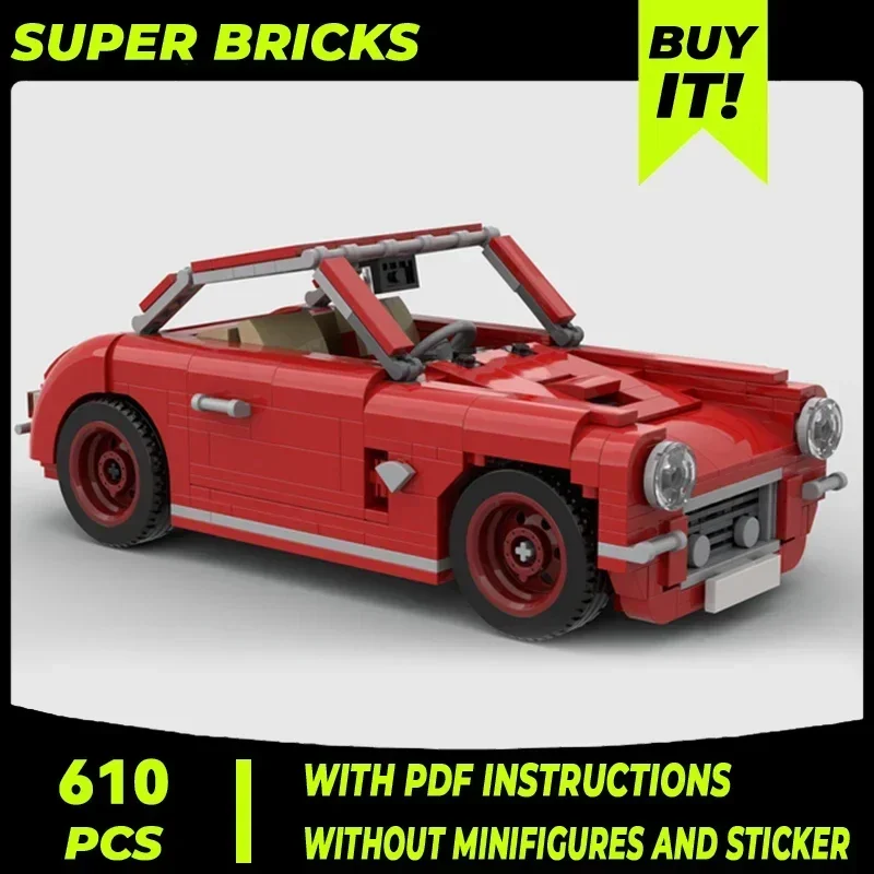 Moc Building Blocks Compact Retro Classic Sports Car Technical Bricks DIY Assembly Construction Toys For Child Holiday Gifts
Moc Building Blocks Compact Retro Classic Sports Car Technical Bricks DIY Assembly Construction Toys For Child Holiday Gifts