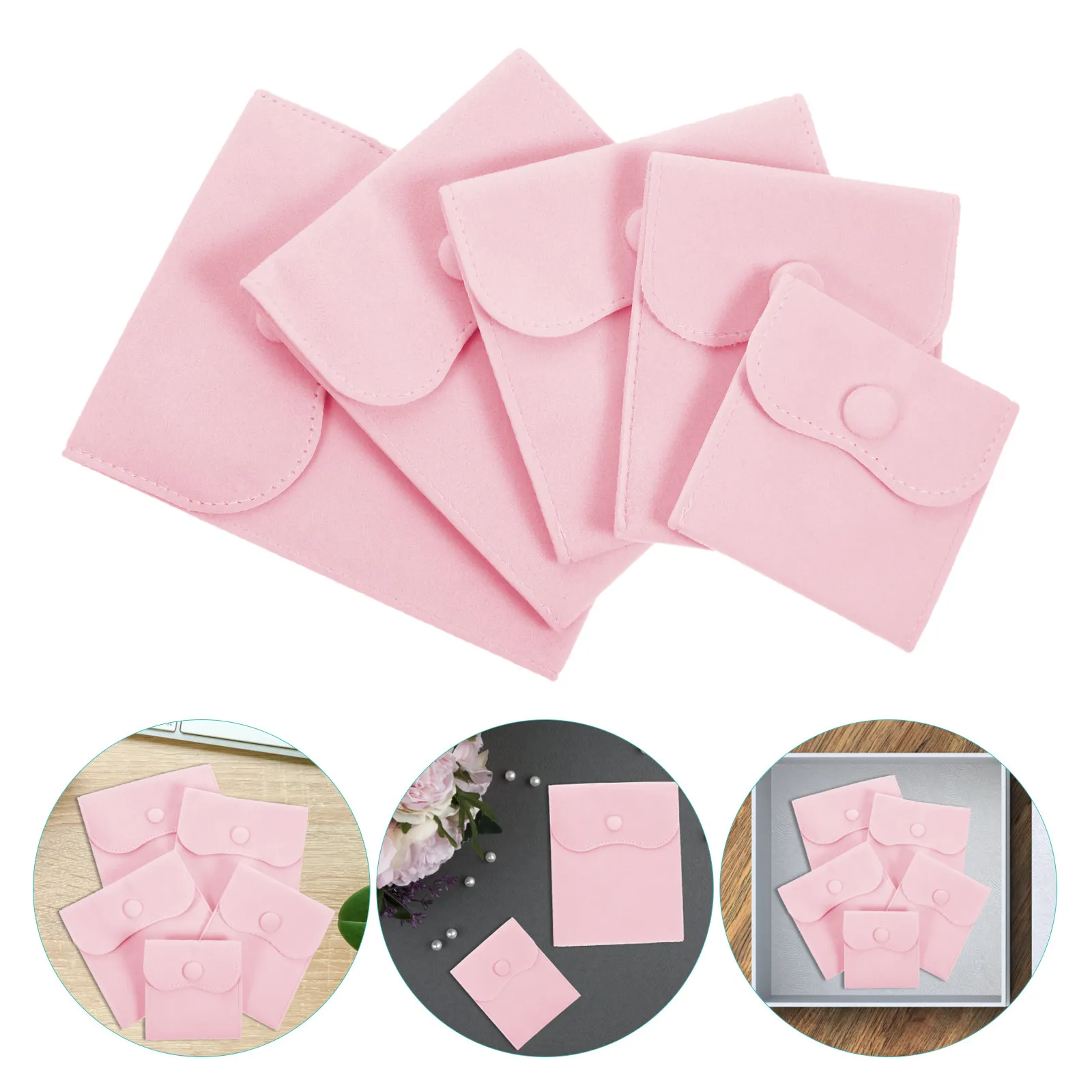 15Pcs Jewelry Storage Bags Small Gift Pouches Portable Snap Button Jewelry Pouches for Earrings Necklace Packing Party Favors
15Pcs Jewelry Storage Bags Small Gift Pouches Portable Snap Button Jewelry Pouches for Earrings Necklace Packing Party Favors