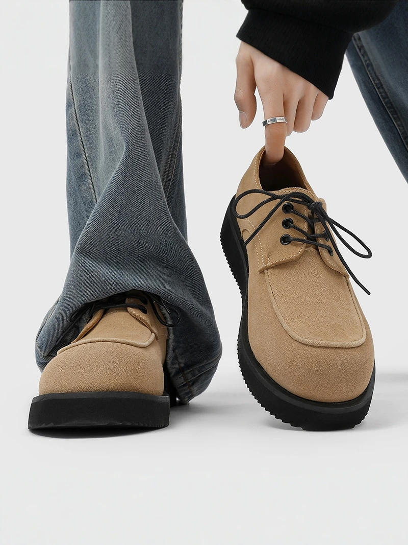 Men's Casual Sport Shoes 2026 New Style British Retro Flip Leather Shoes All-Match Leisure Fashionable Single Shoes
Men's Casual Sport Shoes 2026 New Style British Retro Flip Leather Shoes All-Match Leisure Fashionable Single Shoes