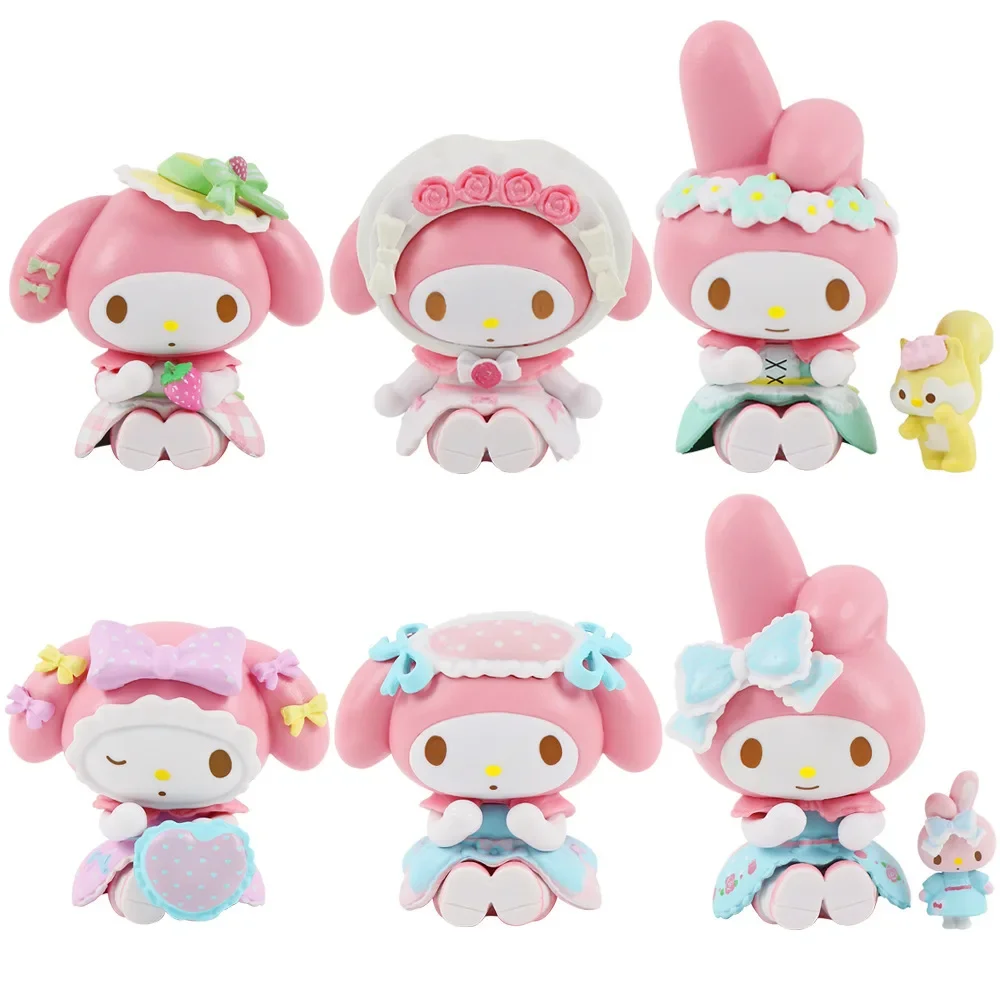 6pcs/set Sanrio Blind Box Anime Figure Toy Model, MINISO Melody Tea Party Series Anime Dolls Toys Ornaments Figures
6pcs/set Sanrio Blind Box Anime Figure Toy Model, MINISO Melody Tea Party Series Anime Dolls Toys Ornaments Figures