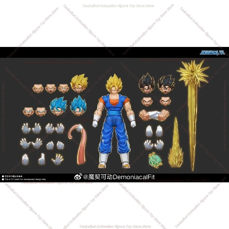 【New Product Pre-sale!】Demoniacal Fit Dragon Ball SHF "Cosmic Blade" 3.0 Vegetto 1/12 Action Figure Figure Anime Character
【New Product Pre-sale!】Demoniacal Fit Dragon Ball SHF "Cosmic Blade" 3.0 Vegetto 1/12 Action Figure Figure Anime Character