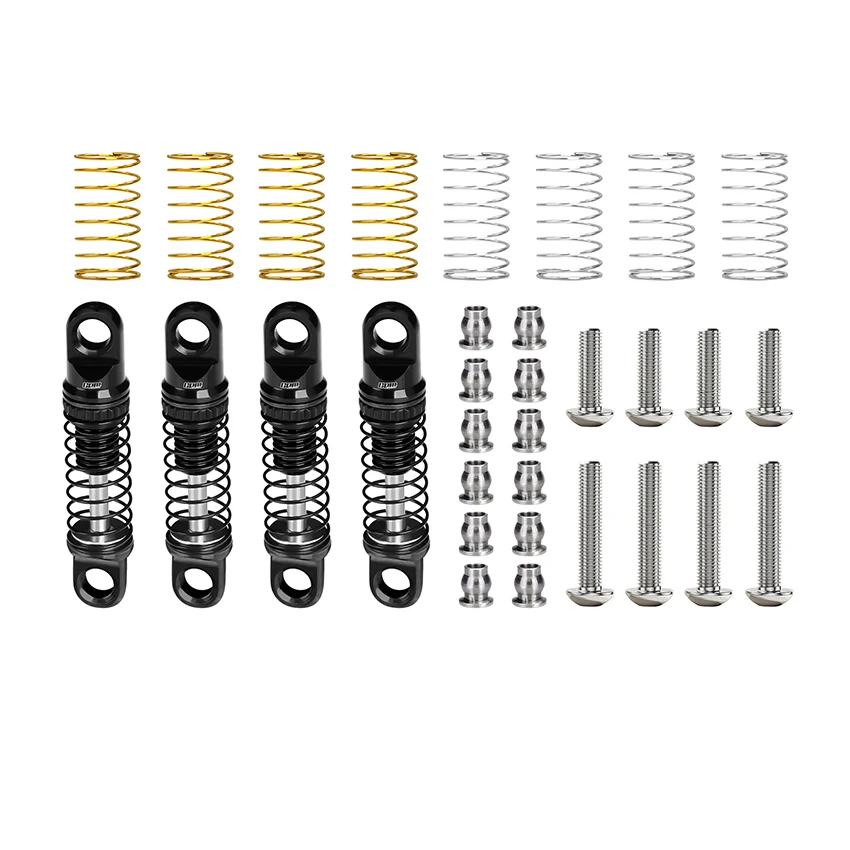 Adjustable Aluminium Shock Absorber 22mm Accessories for AXIAL 1/30 SCX30 Ford Bronco 4X4 RTR Brushed Rock Crawler-AXI-2048
Adjustable Aluminium Shock Absorber 22mm Accessories for AXIAL 1/30 SCX30 Ford Bronco 4X4 RTR Brushed Rock Crawler-AXI-2048