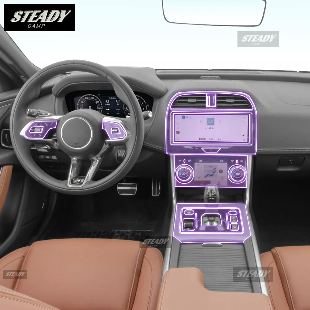For Jaguar XEL 2020-2024 Car interior Center console transparent TPU Paint protective film Anti scratch sticker LCD screen PPF
For Jaguar XEL 2020-2024 Car interior Center console transparent TPU Paint protective film Anti scratch sticker LCD screen PPF