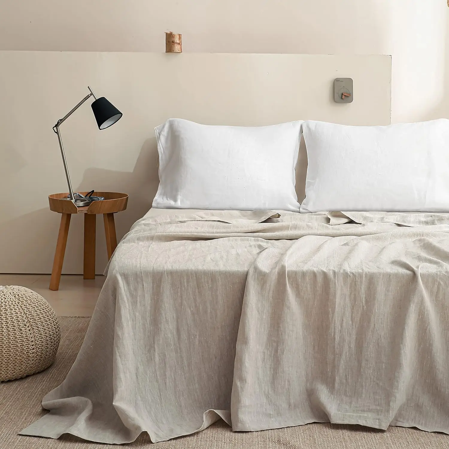 Simple&Opulence 1pc 100% Linen King Queen Size Flat Sheet Bedsheets Bed Linens Home Textile (No Pillowcase)
Simple&Opulence 1pc 100% Linen King Queen Size Flat Sheet Bedsheets Bed Linens Home Textile (No Pillowcase)