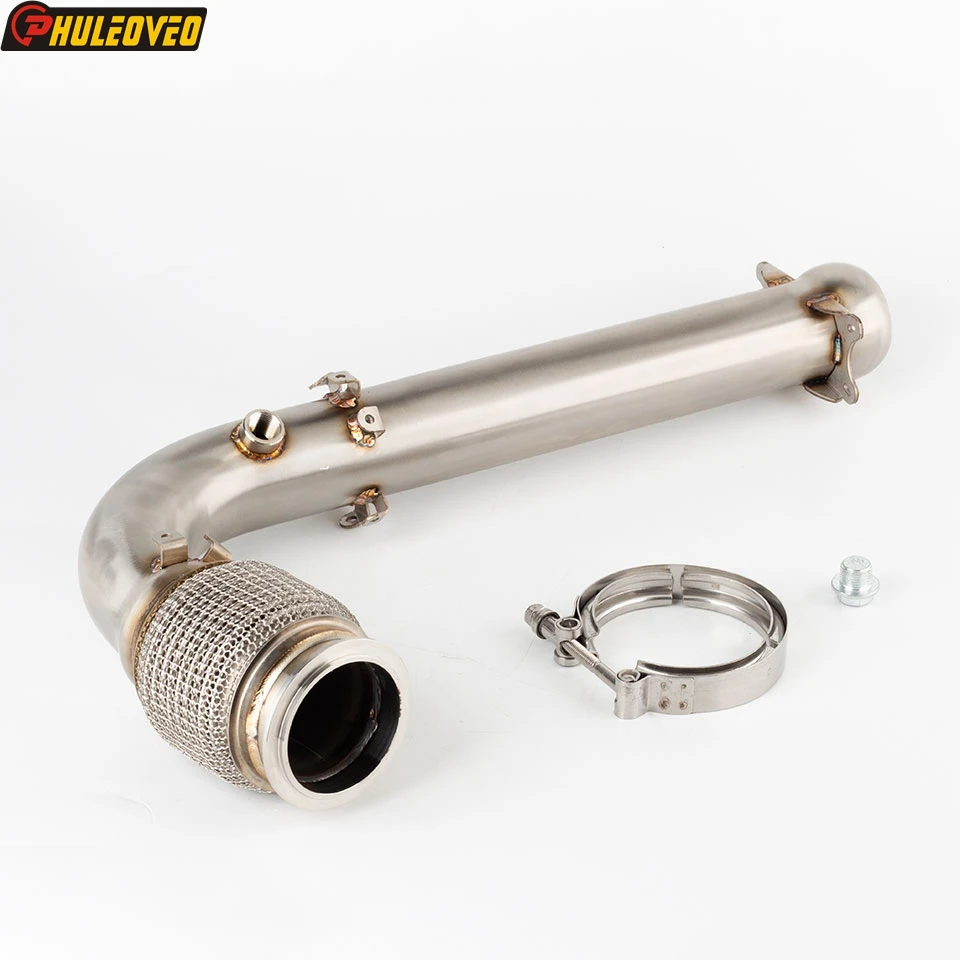 For Can-Am SXS Sport Maverick X3 Turbo R & RR Max X3 Turbo Maverick X3 2017-2023 Motorcycle Exhaust Muffler Mid Link Pipe
For Can-Am SXS Sport Maverick X3 Turbo R & RR Max X3 Turbo Maverick X3 2017-2023 Motorcycle Exhaust Muffler Mid Link Pipe