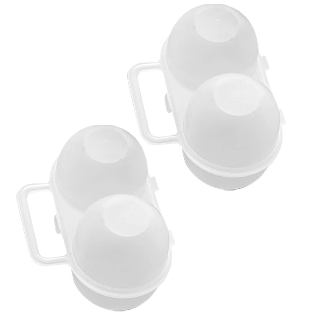 2Pcs Portable Egg Box Outdoor Travel Holder Carrier Durable Plastic Containers Storage Case Compact Size 
2Pcs Portable Egg Box Outdoor Travel Holder Carrier Durable Plastic Containers Storage Case Compact Size