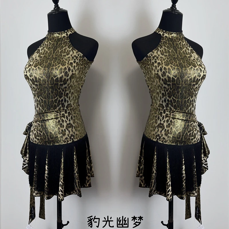 2026 Latin Dance Costume Women Performance Dancewear Golden Leopard Bodysuit Tassel Sirt Cha Cha Dance Competition Dress NV26741
2026 Latin Dance Costume Women Performance Dancewear Golden Leopard Bodysuit Tassel Sirt Cha Cha Dance Competition Dress NV26741