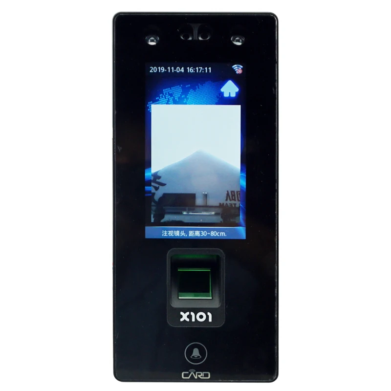 Multi-biometric identification terminal fingerprint face recognition access control and time attendance system machine
Multi-biometric identification terminal fingerprint face recognition access control and time attendance system machine