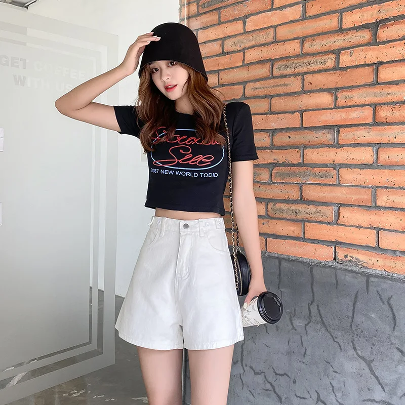 Denim Shorts for Women High Waist Short Jeans Streetwear Washed Distressed Pockets Denims 2025 Female Vintage Wide Leg Pants
Denim Shorts for Women High Waist Short Jeans Streetwear Washed Distressed Pockets Denims 2025 Female Vintage Wide Leg Pants