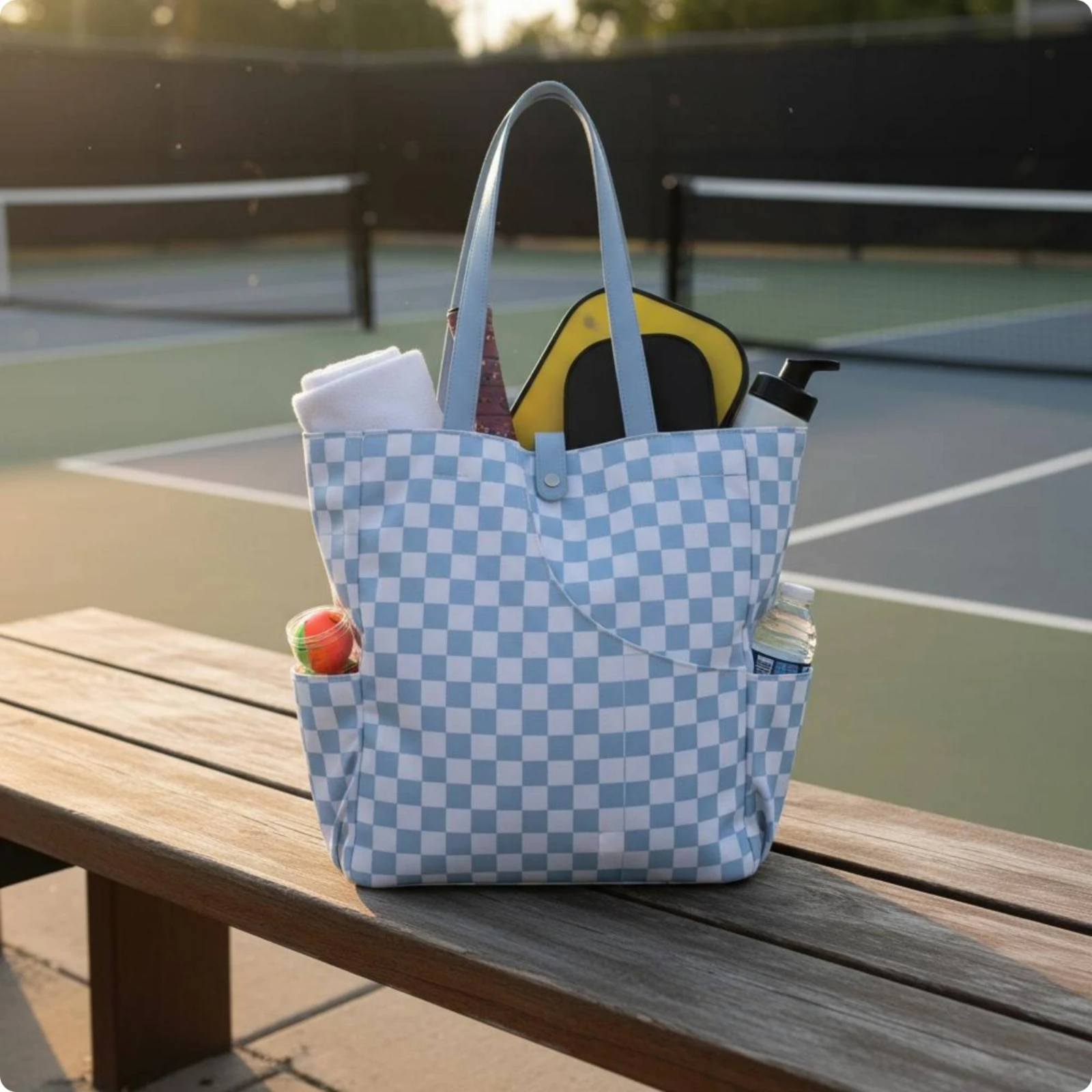 Pickleball Racket Bag Large Capacity Pickleball Tote Bag Shoulder Carry Sturdy Hardware for Outdoor, Travel
Pickleball Racket Bag Large Capacity Pickleball Tote Bag Shoulder Carry Sturdy Hardware for Outdoor, Travel