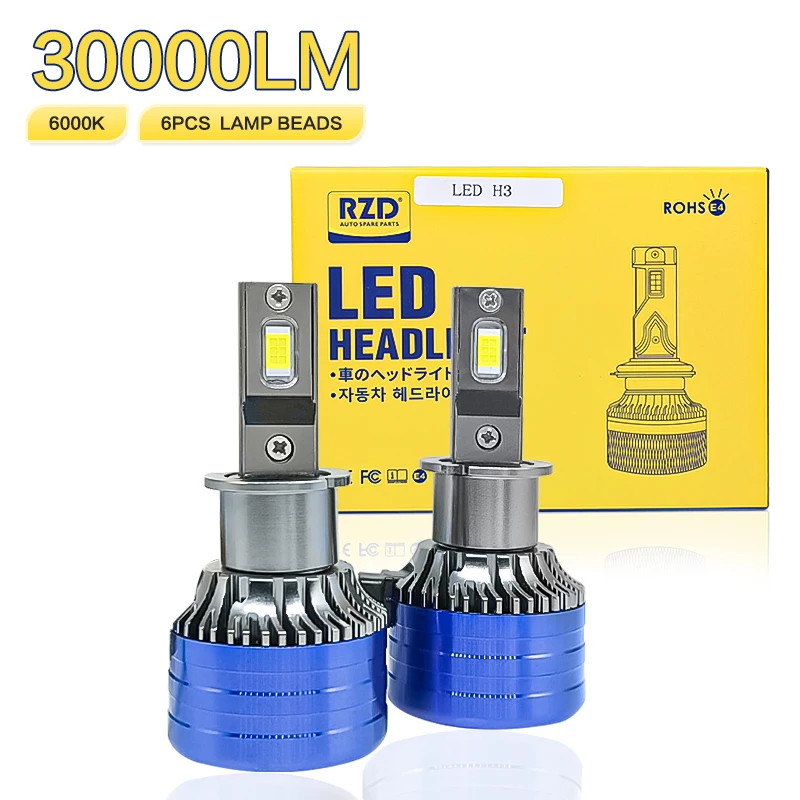 9005/HB3 9006/HB4 H1 H3 H4 H7 H11 Car LED Headlight Bulb Front Fog Lamp Auto Headlamp 30000LM 6000K 12V White Light Energy Save
9005/HB3 9006/HB4 H1 H3 H4 H7 H11 Car LED Headlight Bulb Front Fog Lamp Auto Headlamp 30000LM 6000K 12V White Light Energy Save